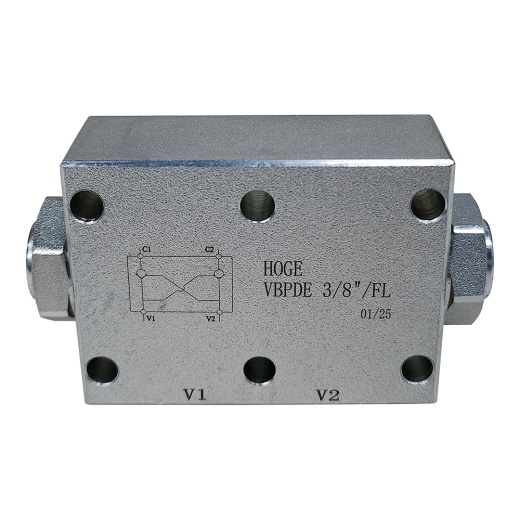 Гидрозамок двухсторонний VBPDE 3/8" FL